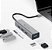 HUB 4 PORTAS USB 3.0 C3TECH HU-340GY EM ALUMÍNIO - Imagem 3