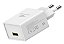 CARREGADOR USB COM SUPORTE A QUICK CHARGE 3.0 18W C3TECH UC-Q100WH BIVOLT - Imagem 1