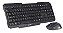 KIT TECLADO MULTIMÍDIA + MOUSE 1.600 DPI SEM FIO C3TECH K-W10BK - Imagem 1