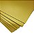 PAPEL ESPECIAL ARTESANATO LAMINADO LAMICOTE DOURADO 250G MASTERPRINT A4 10 FOLHAS - Imagem 2