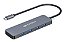 HUB USB TIPO C C3TECH HU-C330GY 4 PORTAS USB 3.0 EM ALUMÍNIO - Imagem 3