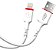 CABO USB X LIGHTNING 2.4A 1 METRO C3TECH CB-L100WH - Imagem 2