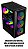 GABINETE GAMER C3TECH MT-G120BK USB 3.0 LATERAL EM VIDRO SUPORTE A WATER COOLER - Imagem 5