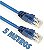CABO DE REDE CAT5E 5 METROS PLUSCABLE PC-ETHU50BL - Imagem 1