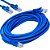 CABO DE REDE CAT5E 5 METROS PLUSCABLE PC-ETHU50BL - Imagem 2