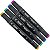 KIT 48 CORES CANETA MARCADOR PERMANENTE PONTA DUPLA BUZPEE MP-622 - Imagem 4