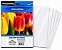 FILME ADESIVO VINIL BRANCO GLOSSY 135G A4 10 FOLHAS MASTERPRINT - Imagem 2