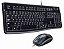 KIT TECLADO E MOUSE USB LOGITECH MK120 WINDOWS 10 ABNT2 ANTIRESPINGO - Imagem 4