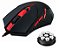 KIT MOUSE + MOUSEPAD GAMER REDRAGON M601-BA LED RGB 3200 DPI 7 BOTÕES - Imagem 4