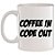 Caneca Branca Coffee In Code Out - Imagem 1