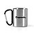 Caneca Inox com Mosquetão Depende - Imagem 1