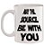 Caneca Branca May the source be with you - Imagem 1