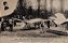 Santos Dumont e seu Aeroplano numero 19, com motor Duteil & Chalmers, Cartão Postal antigo original com efígie do aviador, - Imagem 1