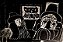 Trindade Leal -  Arte em Xilogravura Original Datada de 1964 - Imagem 2