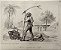 Brasil Império - Rio de Janeiro – Chaillot - Gravura original de 1837, titulada Feitores Corrigindo Negros - 120523 - Imagem 1