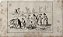 Brasil Império -Índios - Gravura original de 1837, titulada Preparação do Cauim, gravada por Lebas - 120523 - Imagem 2