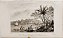 Brasil Império - Paraíba – Vander Burch - Gravura original de 1837 titulada Cidade e Castelo de Frederica na Ilha de Paraíba em 1628 - 240423 - Imagem 1