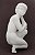 W. Goebel - Escultura em Pasta de Porcelana Biscuit Alemã, Nu Feminino com Textura - Imagem 2