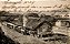 Antonina - Paraná - Estação da Estrada de Ferro, Trem e Passageiros - Cartão Postal Antigo Original, Circulado 1907 - Imagem 1
