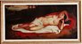 R. Ortiz - Quadro, Pintura La Maja Desnuda, Óleo sobre Tela, Assinado - Imagem 1