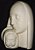 Arte Sacra, Imagem em Cerâmica no Estilo Art Decô - Virgem Maria E Menino Jesus - Imagem 2