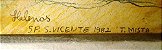 Helenos - Quadro, Pintura Técnica Mista sobre Eucatex, Assinado - Imagem 3