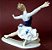 Escultura Em Porcelana Alemã W Coroado, Bailarina Patinadora - Imagem 2
