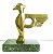 Escultura Art Deco Figura de Phoenix - Fenix em Bronze, Assinada - Imagem 1