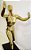 Yole Travassos - Escultura em Bronze, Feminino Formas Futuristas, titulada "Conquista" - Imagem 3