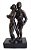 Escultura em Bronze com Base de Granito, no Estilo Ernesto Di Fiori, Figura de  Casal - Imagem 1