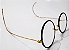 Par de Óculos Antigos em Ouro 1/10 - Windsor,  Estilo Harry Porter - No Estojo Original - Imagem 6