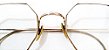 Par de Óculos Antigos Oitavados em Ouro 1/10 12k - Shuron, no Estojo Original - Imagem 6