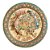 Grande Prato Decorativo - Medalhão em Porcelana Chinesa, Padrão Japonês, Satsuma Imperial, 37cm - Imagem 1