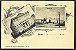 Rio Grande do Sul - Pelotas, Multiview Mercado e Intendência Municipal, Cartão Postal Tipográfico Antigo Original - Imagem 1