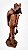 Lazaro - Escultura em barro assinada pelo artista, figura de pescador - Imagem 4