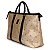 BOLSA UTILITARIA GRANDE COM ESTAMPA MONOGRAMA OURO - 110191-106 - COLEÇÃO WJ VERÃO 2025 - Imagem 5