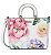BOLSA SATCHEL MEDIA FLORAL 45978-071 - COLEÇÃO WJ VERÃO 2025 - Imagem 4