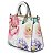 BOLSA SATCHEL MEDIA FLORAL 45978-071 - COLEÇÃO WJ VERÃO 2025 - Imagem 3