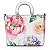 BOLSA SATCHEL MEDIA FLORAL 45978-071 - COLEÇÃO WJ VERÃO 2025 - Imagem 2