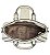 Bolsa Saltchel Grande Com Aplicacao De Metais 46093 - Coleção WJ Inverno 2025 - Off White - Imagem 3