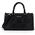 Bolsa Satchel Media Alongada Monograma 46161 - Preto - Coleção WJ Inverno 2025 - Imagem 2