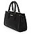 Bolsa Satchel Media Alongada Monograma 46161 - Preto - Coleção WJ Inverno 2025 - Imagem 4