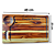 Tábua de churrasco personalizada madeira teca  40x25 - Imagem 1
