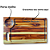 Tábua de churrasco personalizada madeira teca  40x25 - Imagem 3