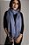 Pashmina 100% Lã da Kashmira Azul Hortência - Imagem 4