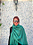Pashmina 100% Lã da Kashmira Verde Esmeralda - Imagem 3