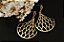 BRINCO DE FOLHEADO A OURO 18K REDE GOTA - Imagem 1