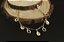 PULSEIRA FOLHEADA A OURO 18K GOTA VAZADA E TRABALHADA - Imagem 1
