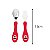 Kit Talher Infantil Garfo E Colher Meus Melhores Amigos Kids - Imagem 4