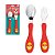 Kit Talher Infantil Garfo E Colher Meus Melhores Amigos Kids - Imagem 8
